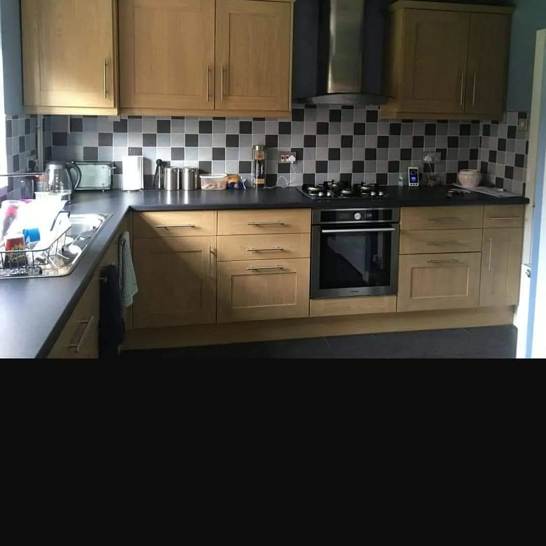 UPVC painted kitchen