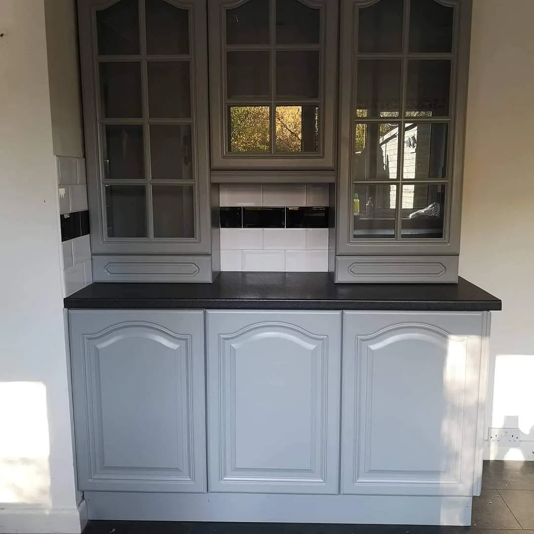 UPVC painted kitchen