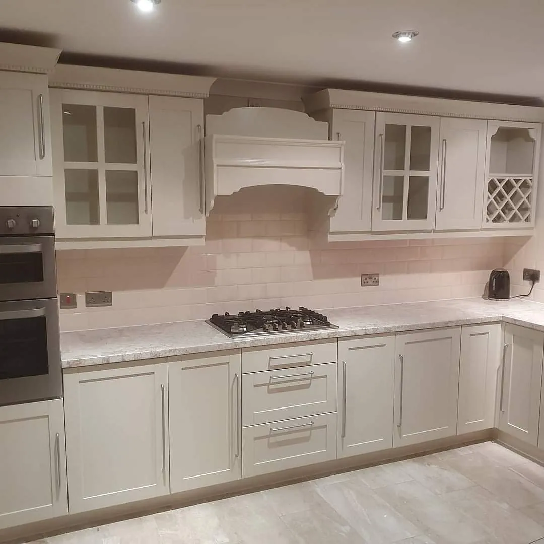 UPVC painted kitchen