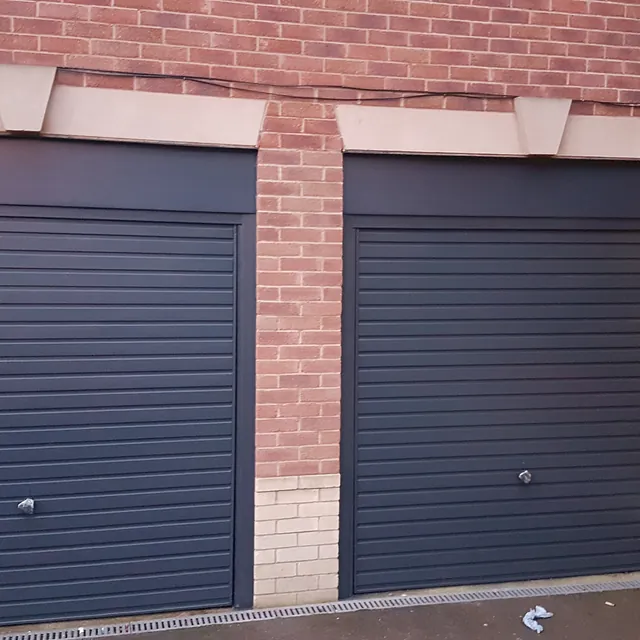 Garage doors after