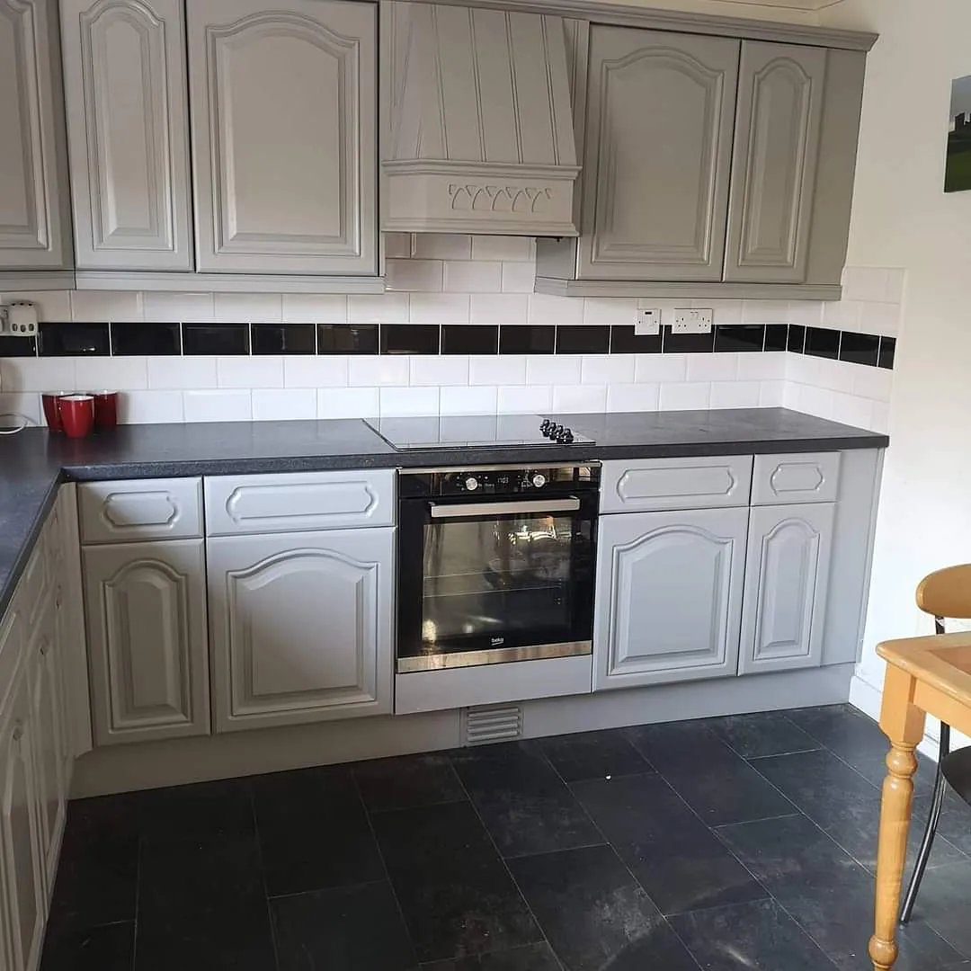 UPVC painted kitchen