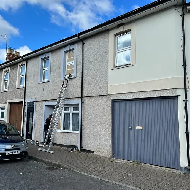 house spraying before